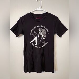 NWOT Spark Company Women's Rights and Wrongs Graphic T-Shirt